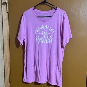 Pink Graphic Tee - Short Sleeve